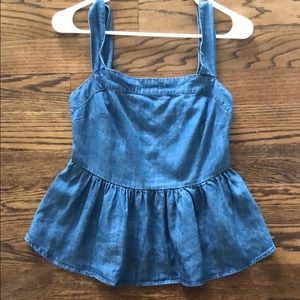 Fabrik denim tank top